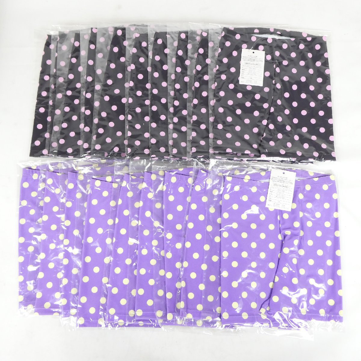 キッズ スパッツ 19点セット フェティッシュ オブ グルヌゥイュ Fetish of Grenuille ドット ジュニア 子供 JM 120-130 未使用■FD036s■