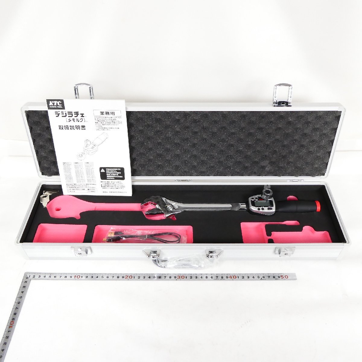 KTC 京都機械工具 デジラチェ メモルク モンキータイプ GED135-W36-U 27～135N・m トルクレンチ 工具 定価￥201000 新品■DC002s■