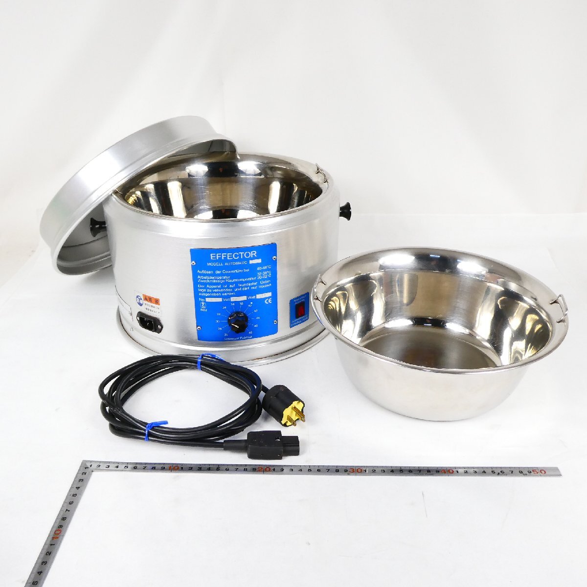日仏商事 エフェクター 乾式チョコレート溶解器 6L EFFECTOR 製菓 業務用 100V 店舗 厨房機器 中古■EC041s■