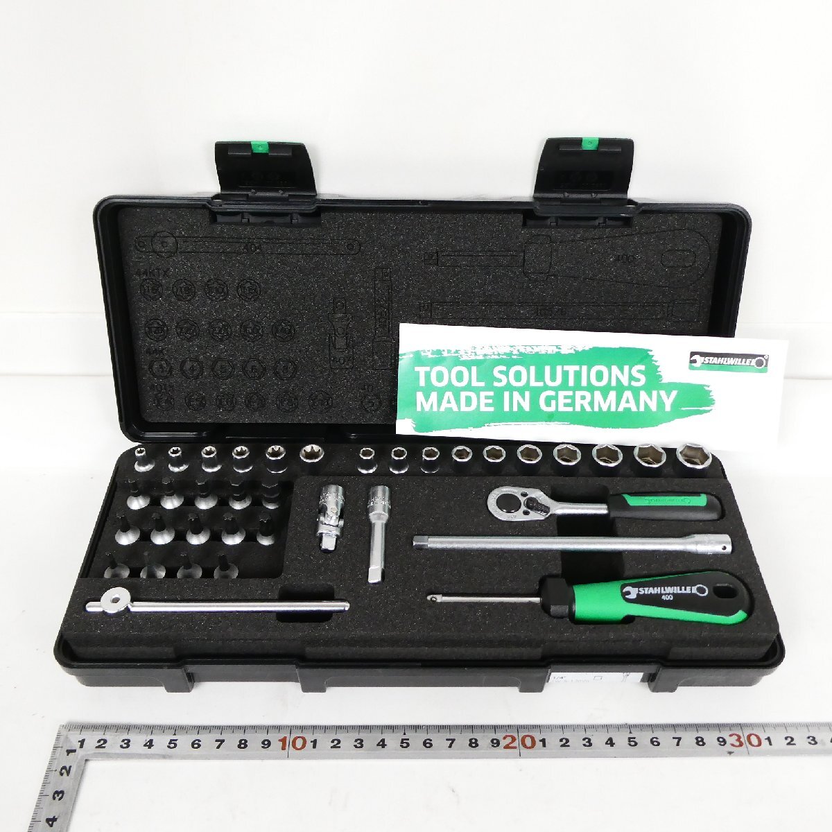スタビレー STAHLWILLE ソケットレンチセット 1/4sq 88TX 六角 トルクス ビット 5～13mm T8～T40等 工具 新品■DC003s■