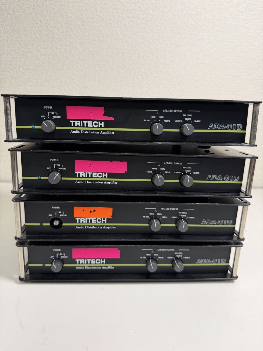 4台セット　TRITECH ADA-01D オーディオ信号分配器