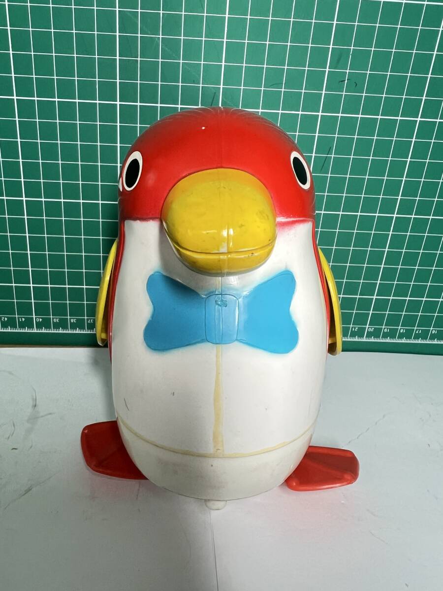 ペンギン　フリークッション駆動　/　アンティーク　ビンテージ　キャラクター　フリークッション駆動確認済