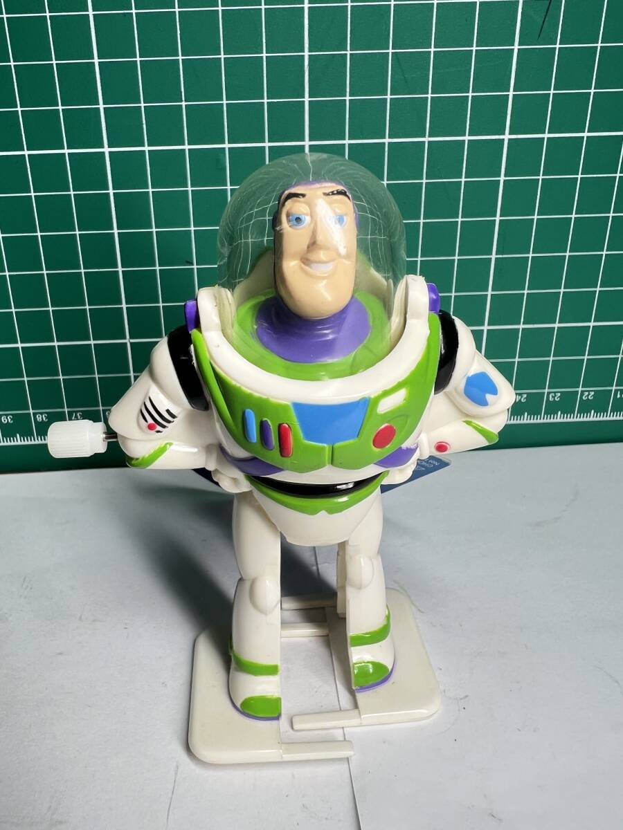 ディズニーランド　Toy Story キーホルダー　ぜんまい仕掛け人形　/　ビンテージ　キャラクター　ゼンマイ確認済