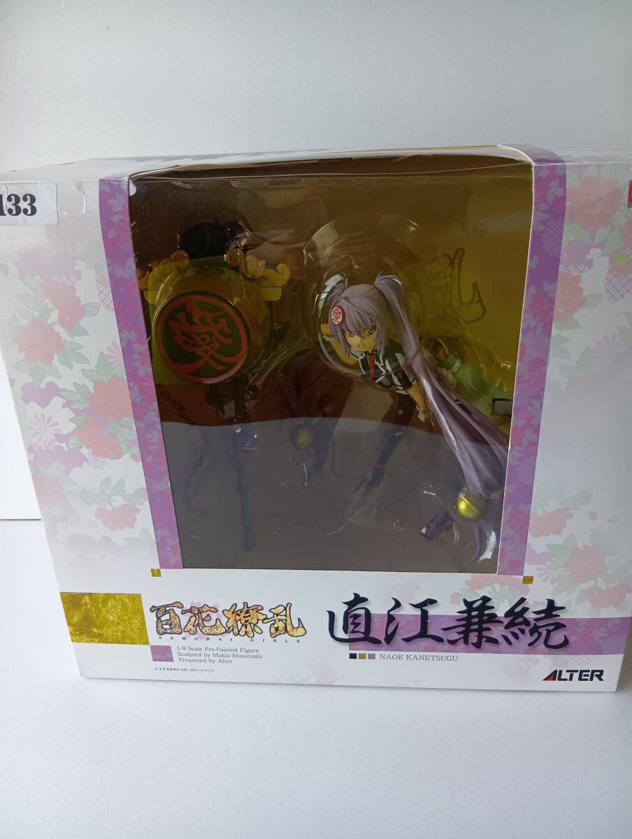 百花繚乱　直江兼続　フィギュア　1/8スケール　開封済　【KT-J-111】0703