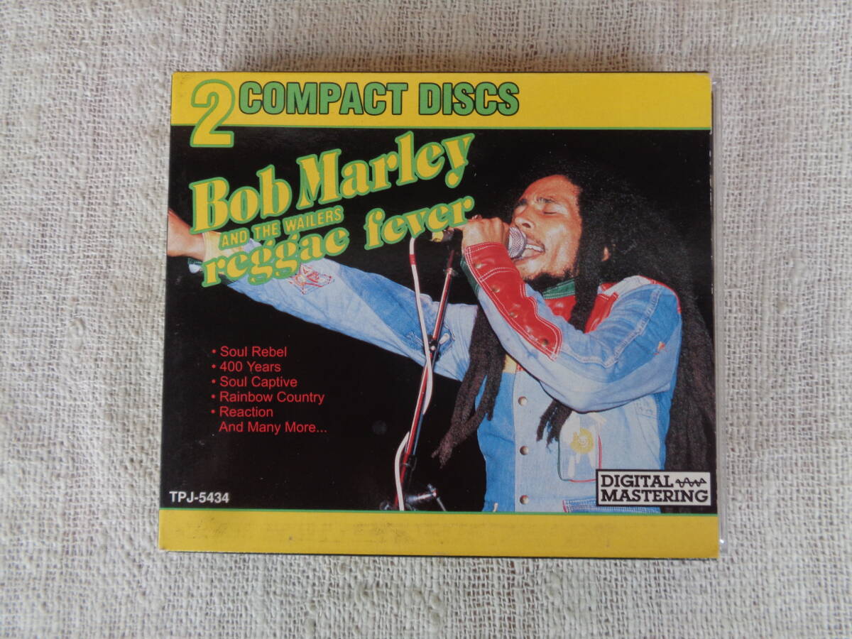 ●●CD ボブ・マーリー「Bob Marley and the WAILERS / Reggae Fever」CD2枚組、24曲入、1992年 輸入盤(MADE IN CANADA) 