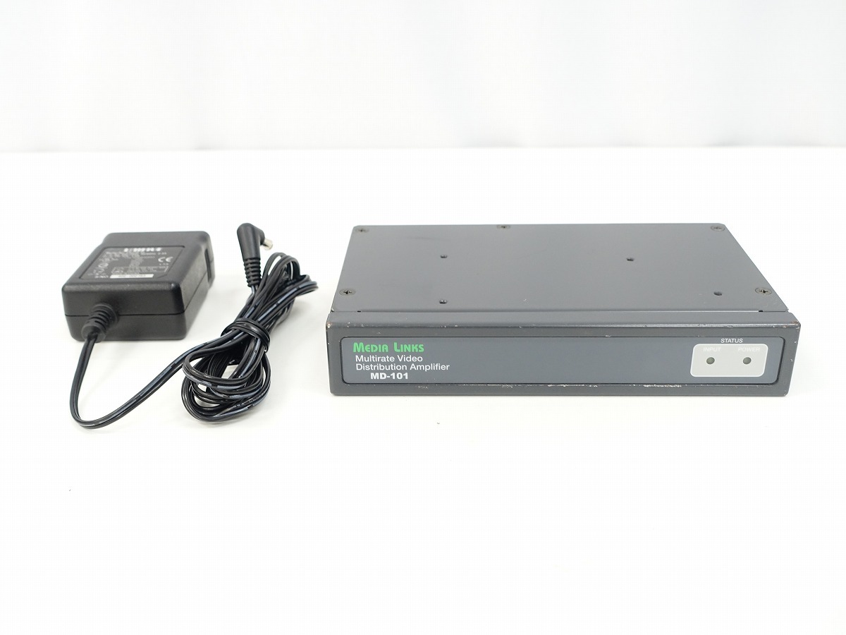 MEDIA LINKS MD-101DA HD/SD-SDI 1入力4出力 分配器 動作品 *452681