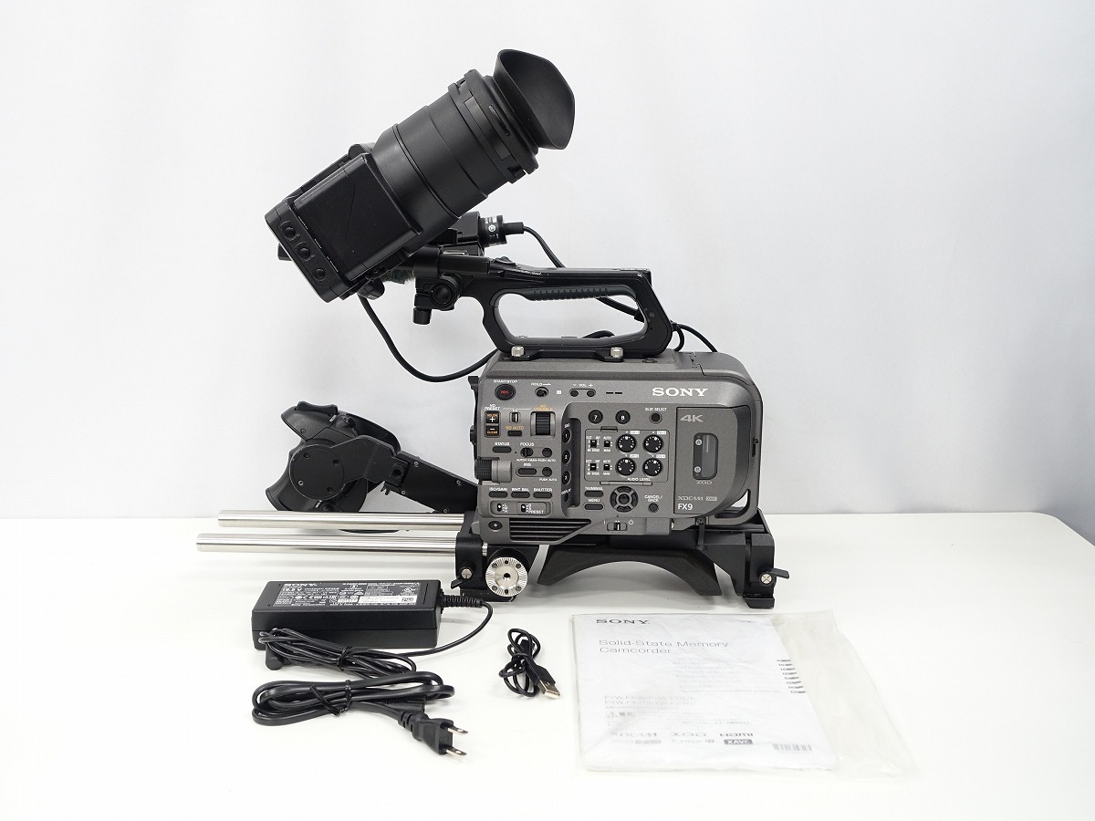 SONY PXW-FX9V 4K XQD XDCAM メモリーカムコーダー 動作品 / 6K *454010 012 013