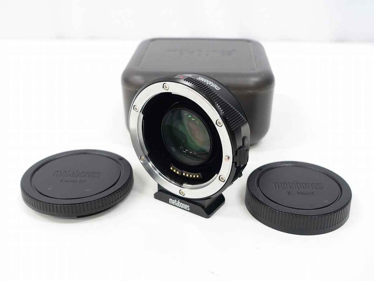 Metabones MB_SPEF-E-BT4 Eマウント用 電子接点付 キャノンEFアダプター SpeedBooster Ultra / ソニー NEXなど *454014