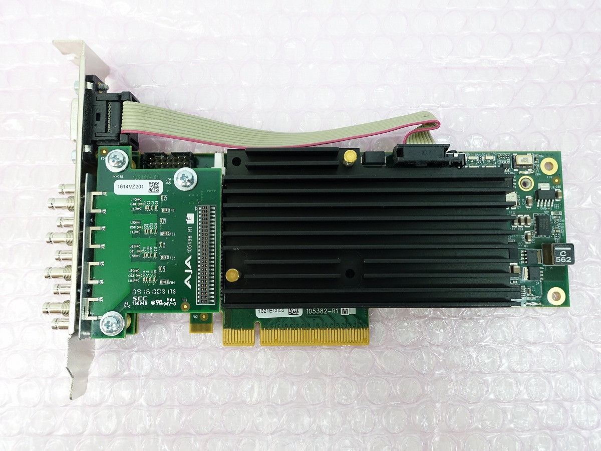 AJA Corvid88 CRV88-9-T-NF 4K/UHD/2K/HD/SD ビデオキャプチャーカード 動作品 *417895