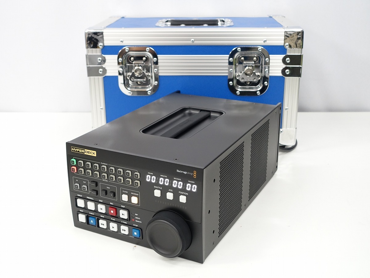 Blackmagic design HyperDeck Extreme Control 動作品 ケース付き / HyperDeck Extreme コントローラー 8台対応 *453298