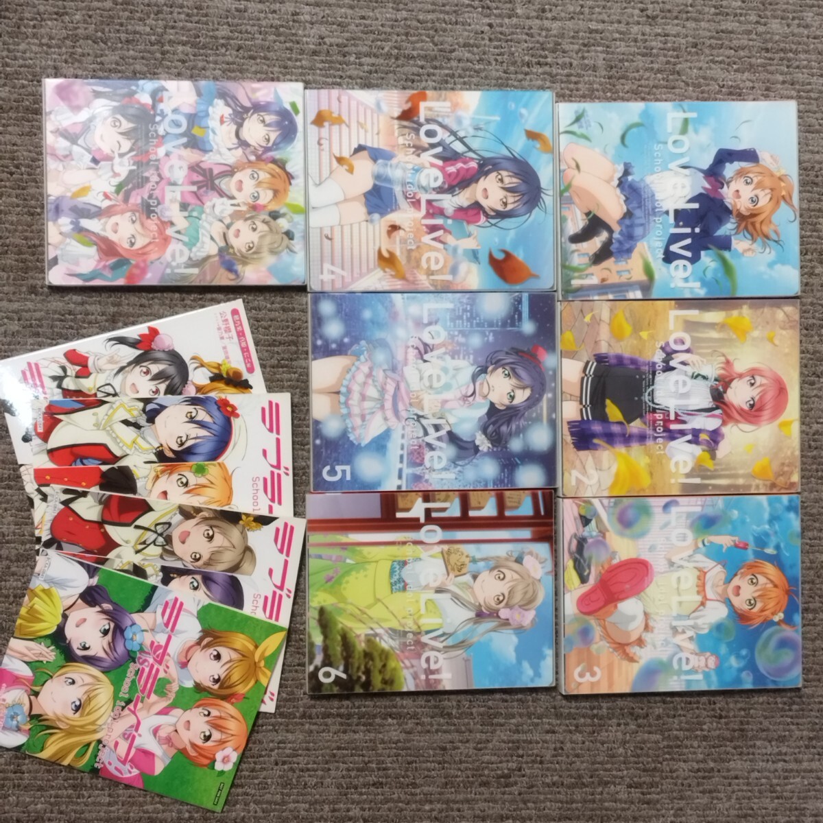 (7-52)ラブライブ！2nd Season Blu-ray 初回限定版 全7巻セット 特典付 μ's LoveLive! 新品保管品