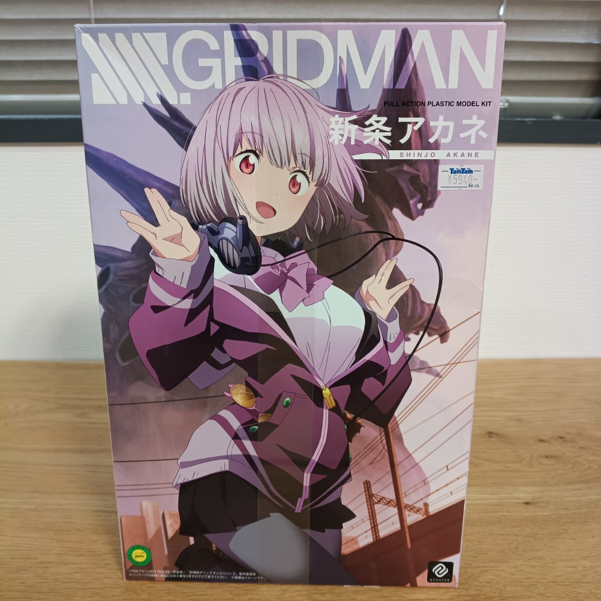 7-61 GRIDMAN グリッドマン 新条アカネ FULL ACTION PLASTIC MODEL KIT アニュラス プラモデル