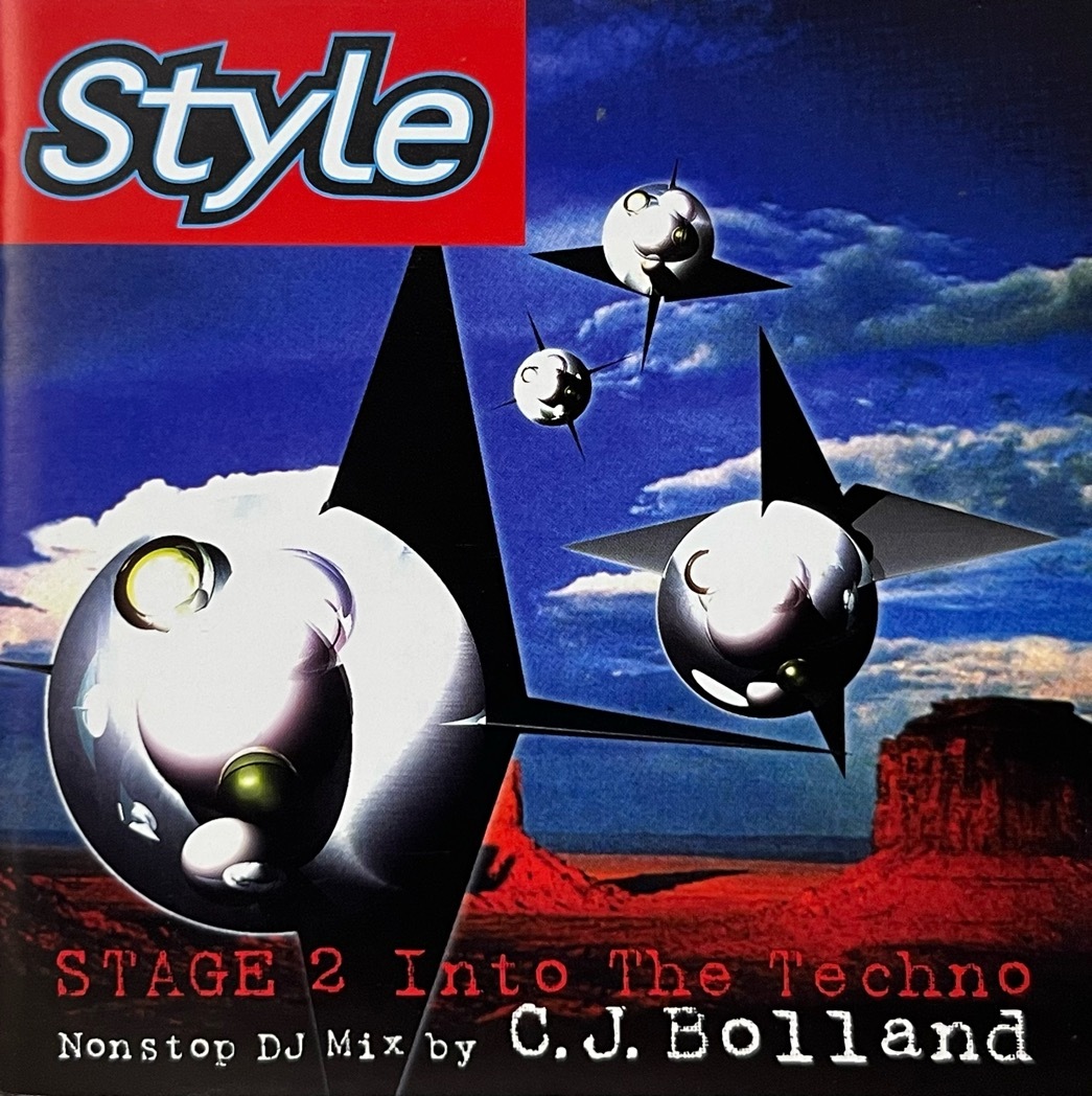 Style STAGE 2 Into The Techno Nonstop DJ Mix by C.J. Bolland 中古MIXCD 1997 INTERCORD JAPAN / 東芝EMI darm comedy mould impression