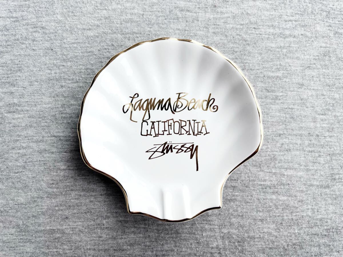 新品未使用★Stussy Ceramic Seashell Ashtray シェル型② STUSSY Livin'' GENERAL STORE SUPREME ステューシー ロンハーマン SOPH