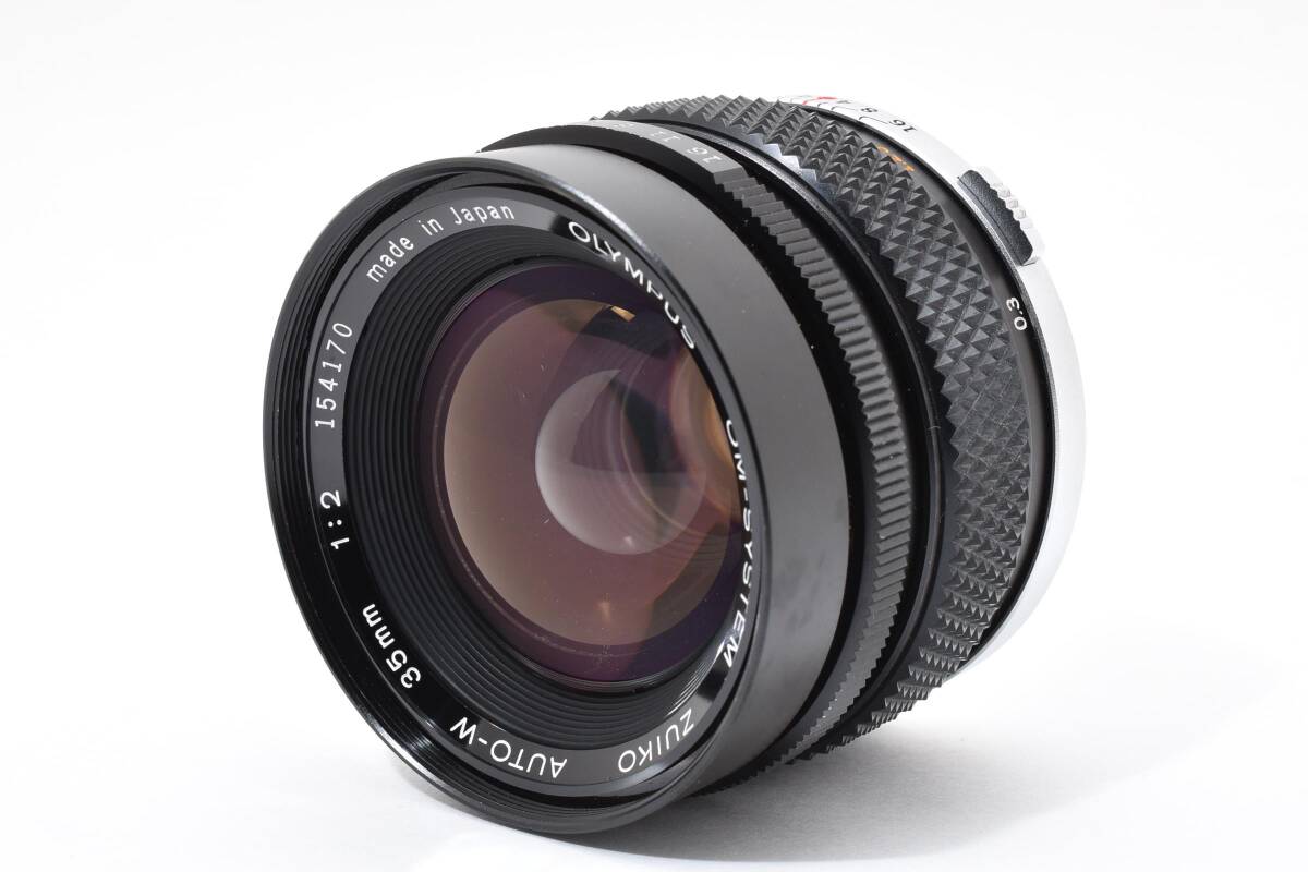 【美品】OLYMPUS OM-SYSTEM ZUIKO AUTO-W 35mm F2 #428