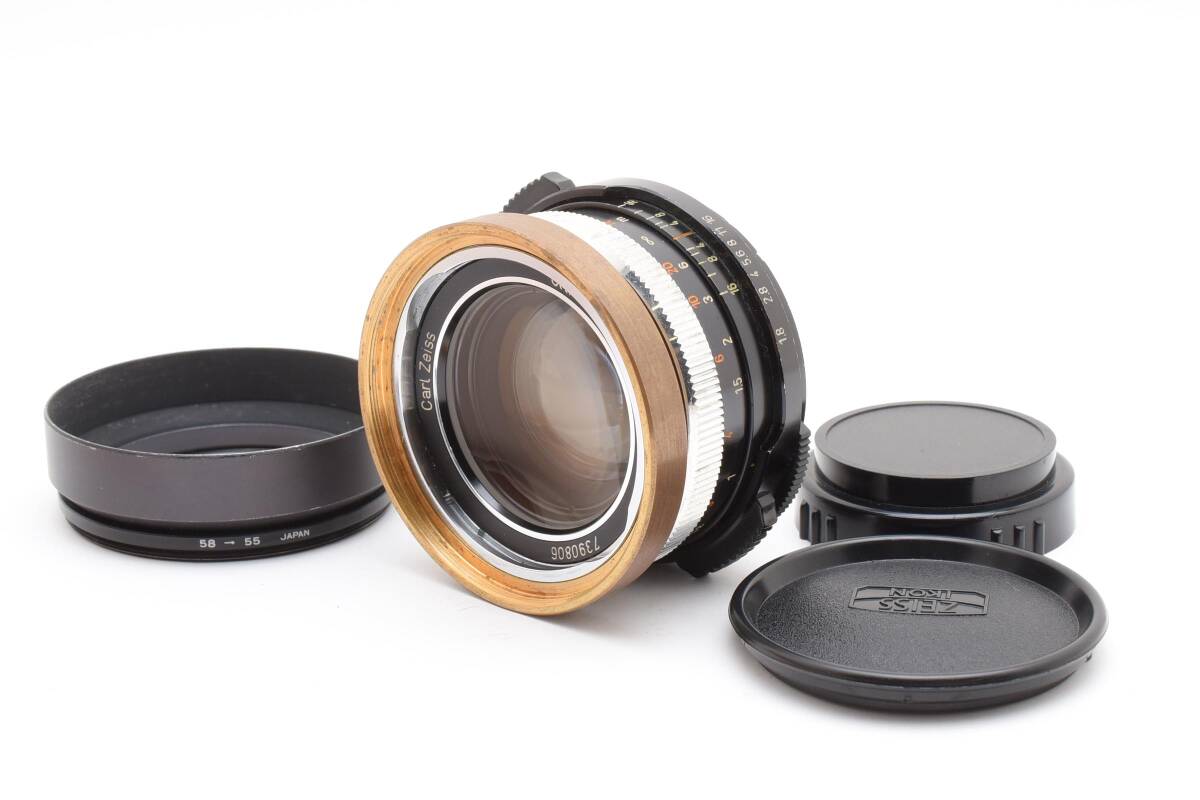 【美品】ZEISS ULTRON 50mm F1.8 凹みウルトロン M42マウント #455