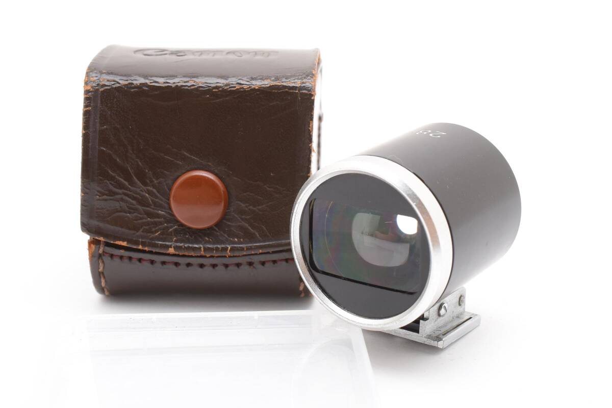 【美品】Canon 28mm ファインダー #456