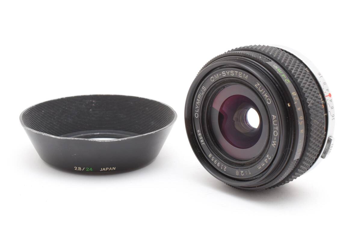 【実用品】OLYMPUS OM-SYSTEM ZUIKO AUTO-W 24mm F2.8 #457