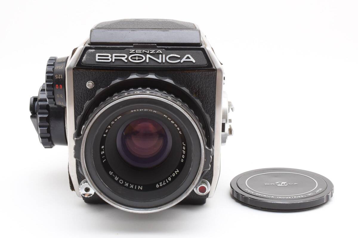 【美品】ZENZA BRONICA EC + NIKKOR-P 75mm F2.8 #462