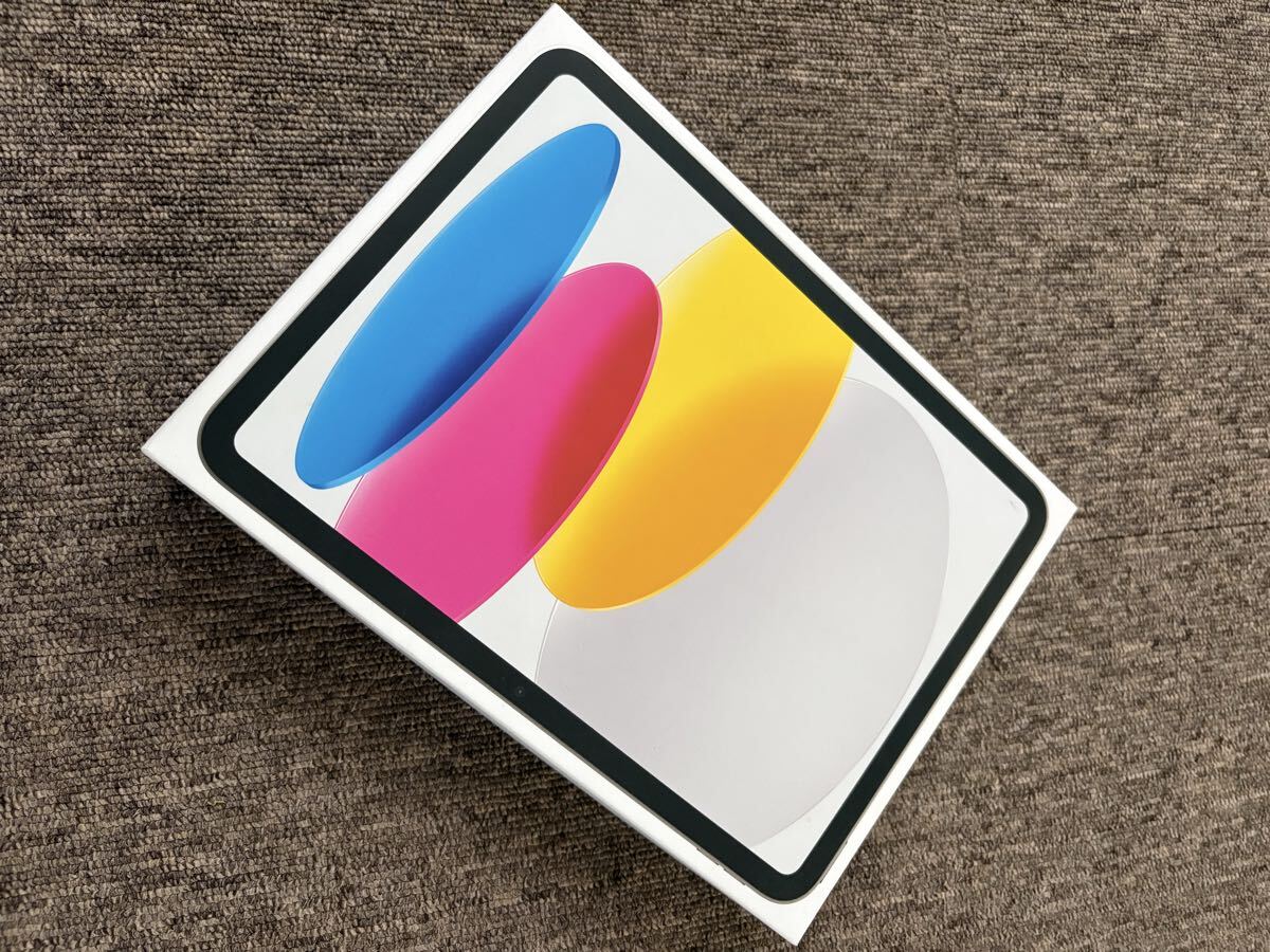 【美品】iPad（第10世代）空き箱のみ 128GB Wi-Fi シルバー