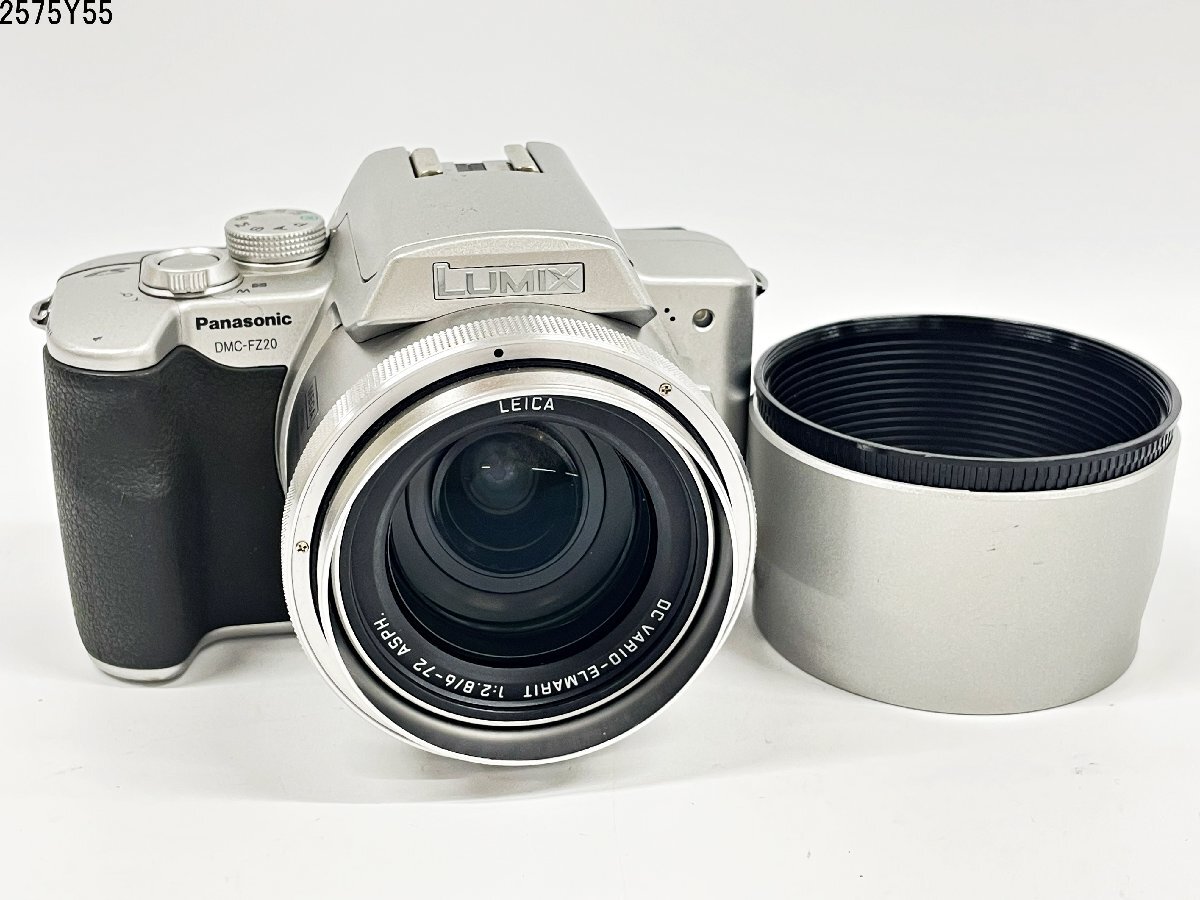 Panasonic パナソニック LUMIX ルミックス DMC-FZ20 コンパクト デジタルカメラ バッテリー有 動作未確認 2575Y55-7