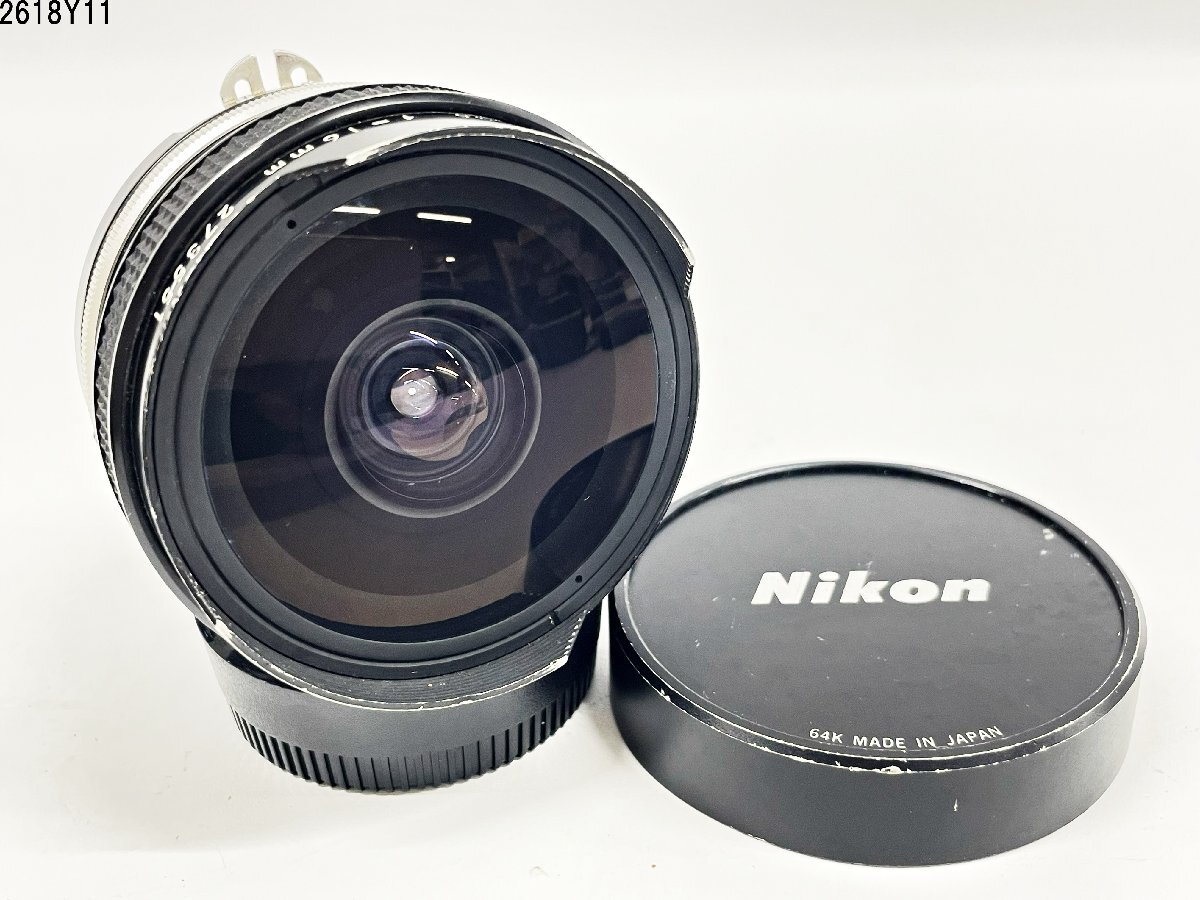 Nikon ニコン Fisheye-NIKKOR Auto 1:3.5 f=16mm 一眼レフ カメラ 魚眼レンズ 2618Y11-12