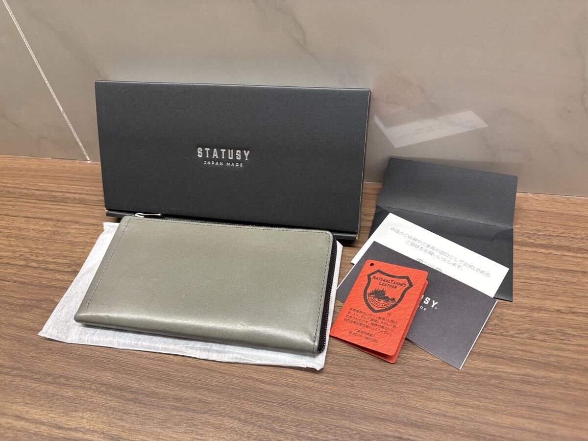 STATUSY il modo Air 長財布 エトープ 左利き用