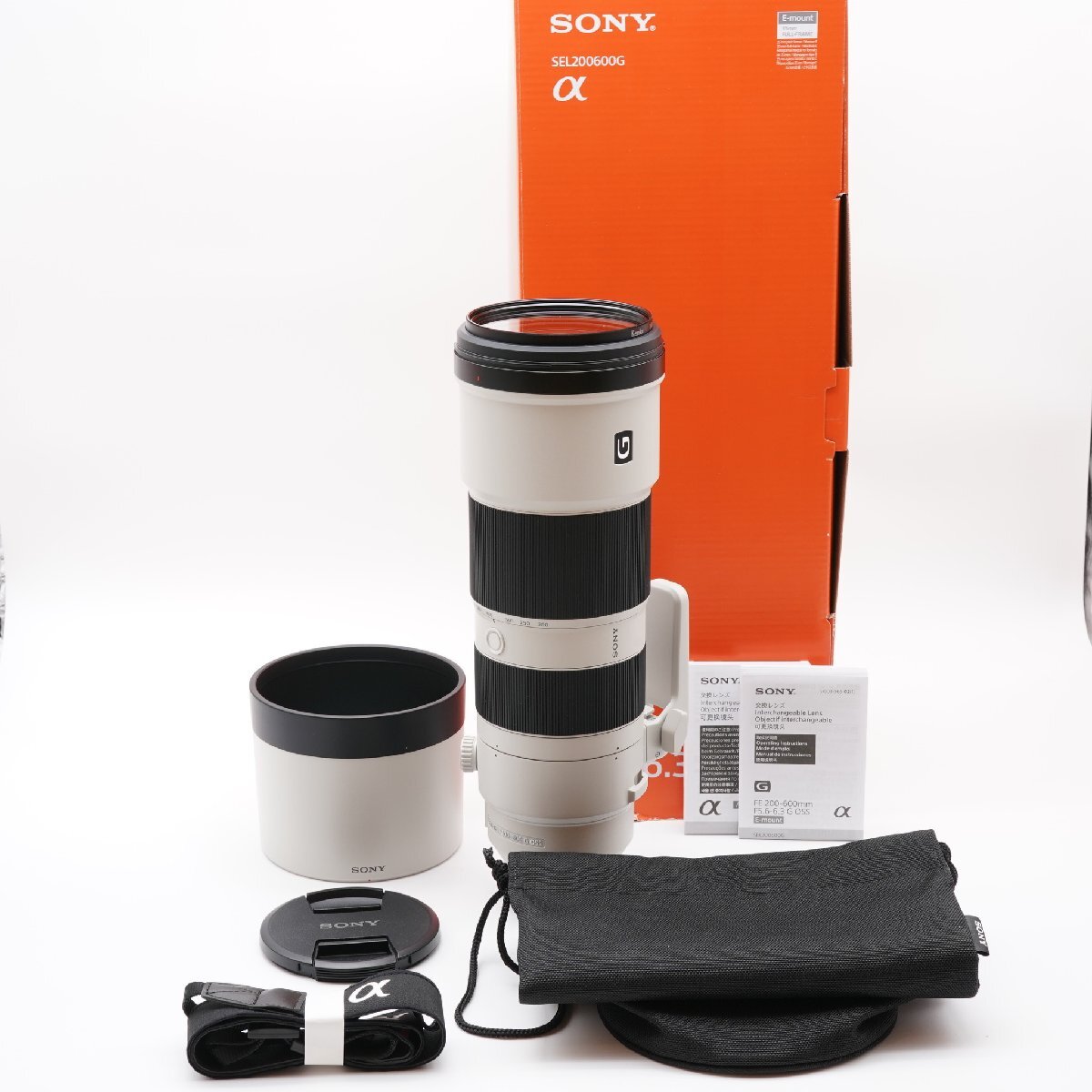 ほぼ新品 ソニー FE 200-600mm F5.6-6.3 G OSS SEL200600G