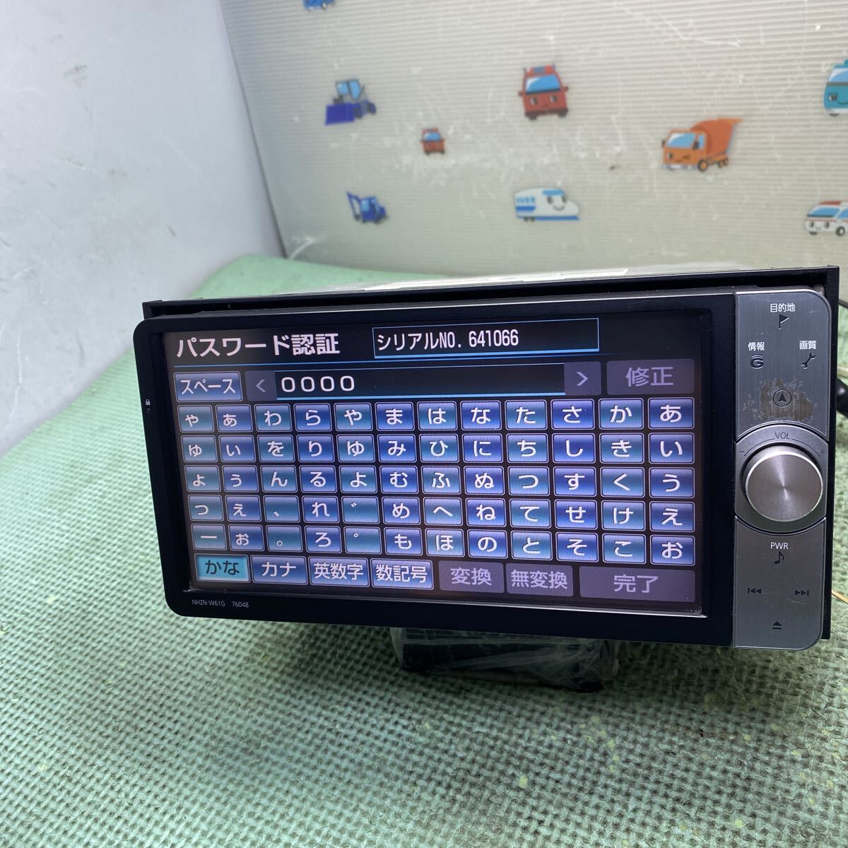トヨタ純正　NHZN-W61G★セキュリティロック★ジャンク★★