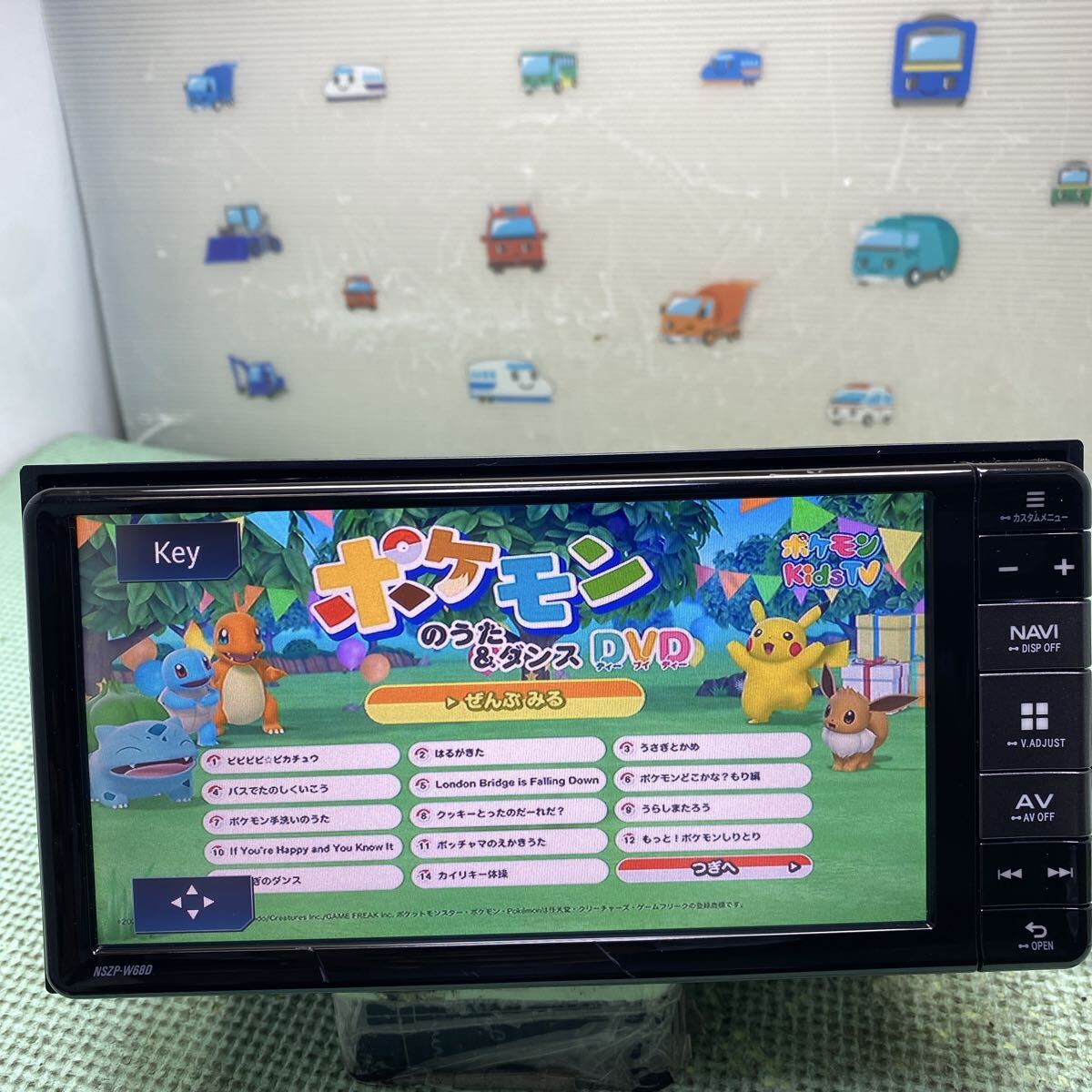 ★保証付動作★ ★ダイハツ純正 ナビ NSZP-W68D★7インチ★地デジ/Bluetooth/CD/DVD