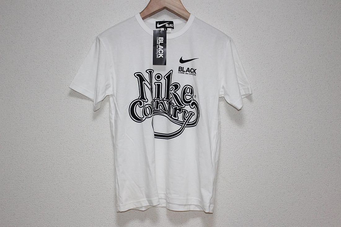 ★新品！NIKE BLACK COMME des GARCONS Tシャツ AD2020 Lサイズ★WW30