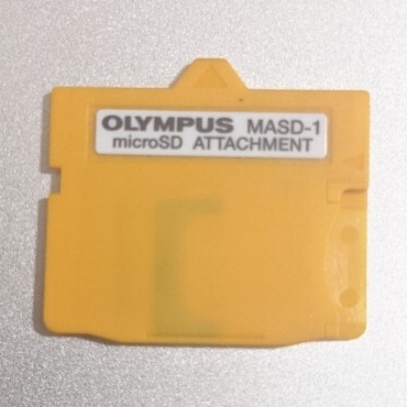xDピクチャーカード MASD-1 MicroSDカード 変換アダプター アタッチメント オリンパス 動作確認済み 