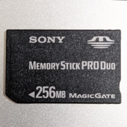256MB SONY メモリースティック プロ デュオ Memory Stick PRO Duo ソニー 動作確認済み