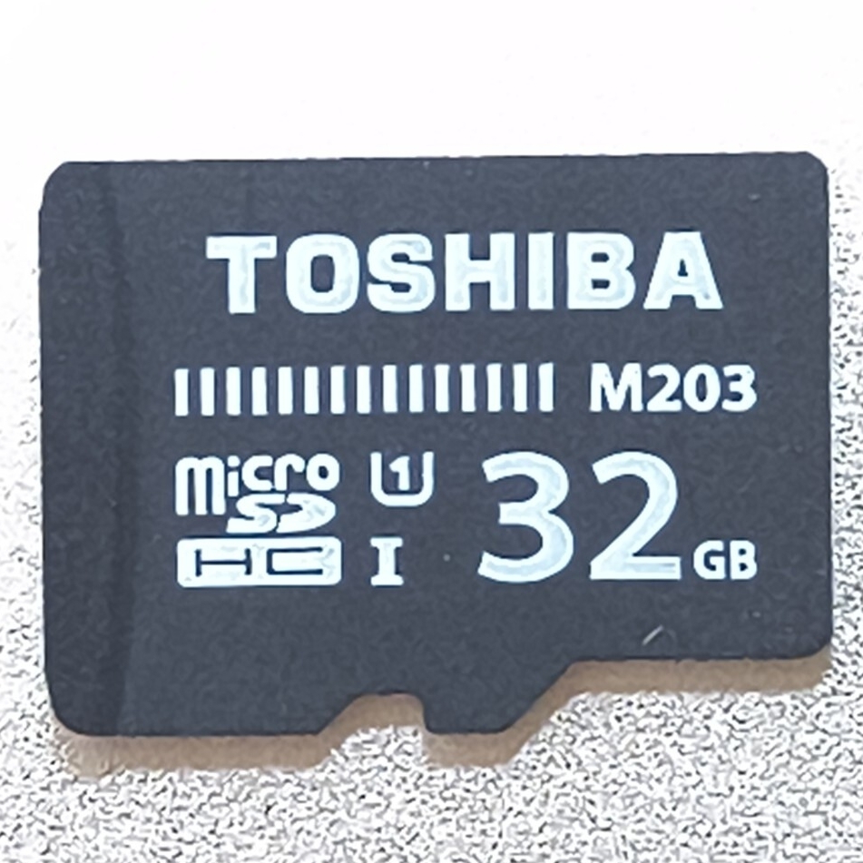 32GB TOSHIBA microSDHCカード 東芝 MicroSDカード フォーマット済み
