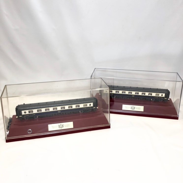■鉄道模型 ノスタルジー イスタンブール オリエント エクスプレス 1988年 来日記念品 計2点【買取まねきや】 ■
