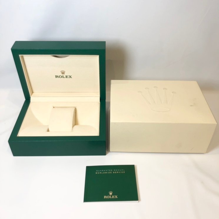 ■ROLEX 空き箱 ロレックス 純正BOX 39139.64-OYSTER M 冊子 計1点 【買取まねきや】■
