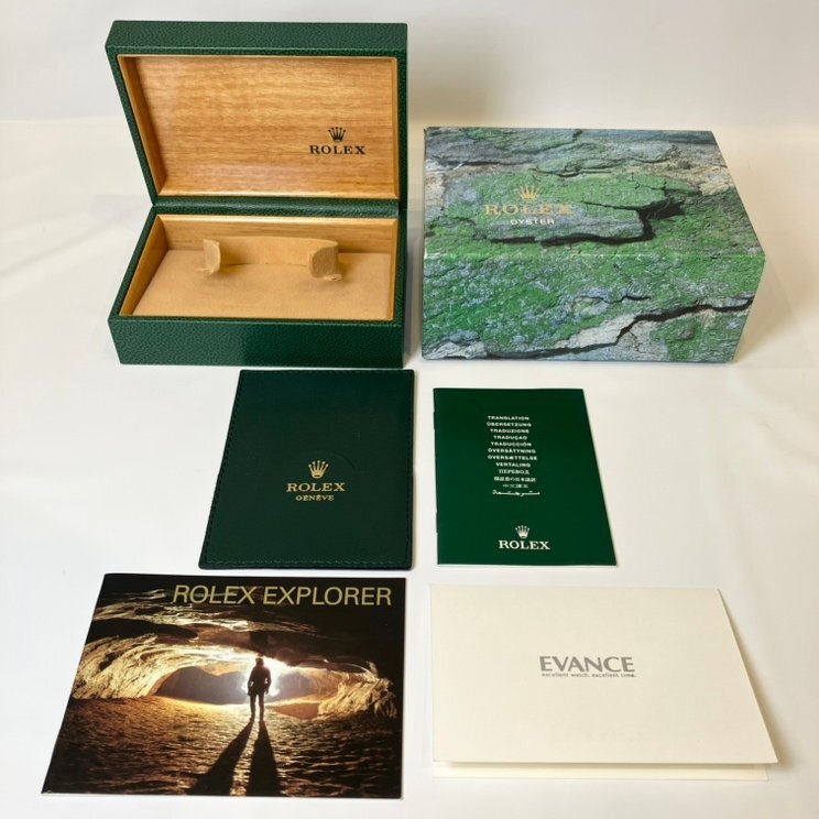 ■ ROLEX 空き箱 ロレックス 純正BOX 68.00.55 冊子 計1点 【買取まねきや】■