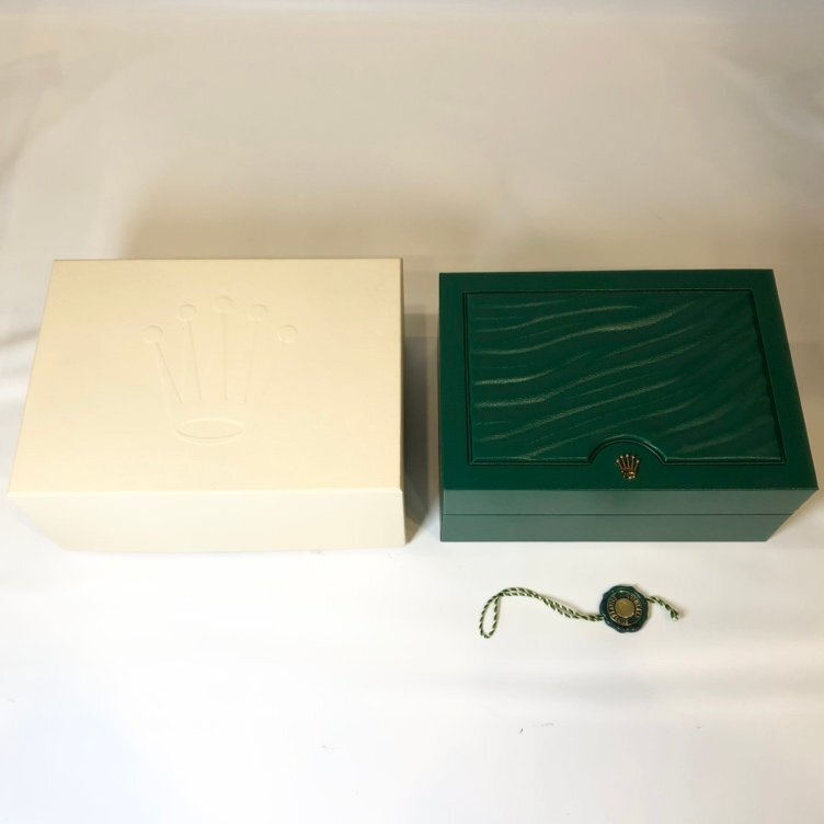 ■ROLEX 空き箱 ロレックス 純正BOX 39139.04 OYSTER M クロノメータータグ付き 計1点【買取まねきや】■