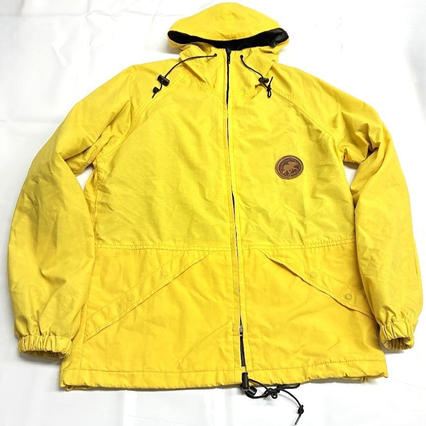 ■HUNTING WORLD ハンティングワールド マウンテンパーカー 90年代 90s ナイロンジャケット イエロー【買取まねきや】■