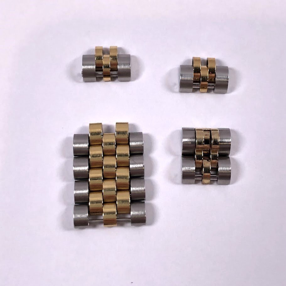 ■ROLEX コマ おまとめ ロレックス ジュビリーブレス コンビ コマ 他 腕時計 時計 計4点 総重量 約7.72g【買取まねきや】■