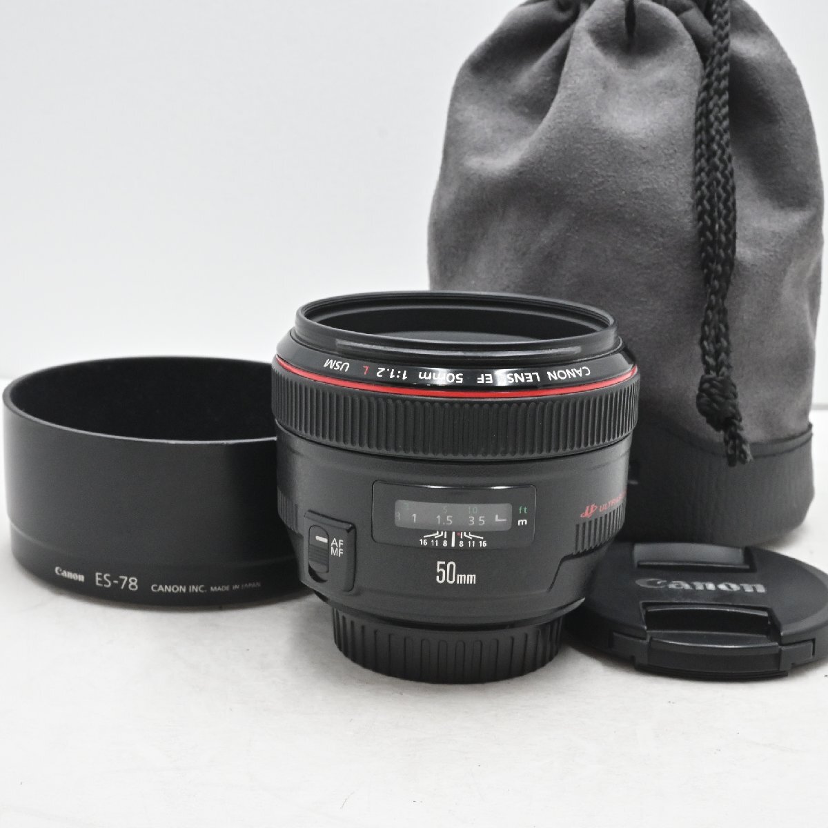 極上品 Canon 単焦点標準レンズ EF50mm F1.2L USM