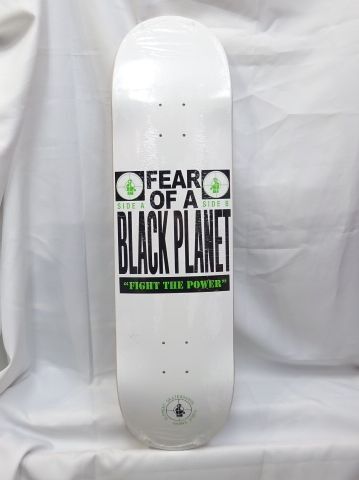 未使用 ELEMENT PUBLIC ENEMY 8.5 × 32.7 白 エレメント パブリックエネミー スケートボード デッキ 8.5インチ コラボ スケボー ホワイト