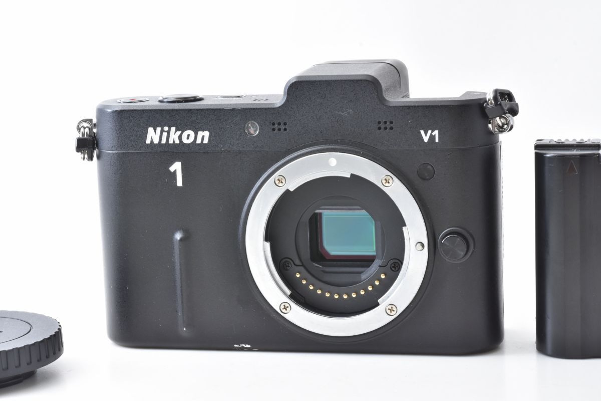 ★実用美品★ ニコン NIKON 1 V1 ボディブラック #B31#195200