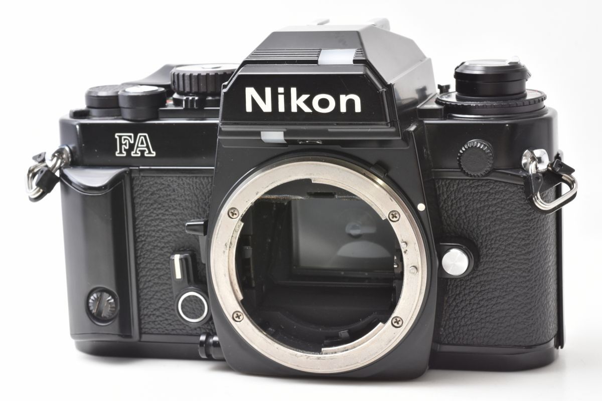 ★実用品★ ニコン NIKON FA ボディ ブラック MF-16 DATA BACK 付き #C06#151162