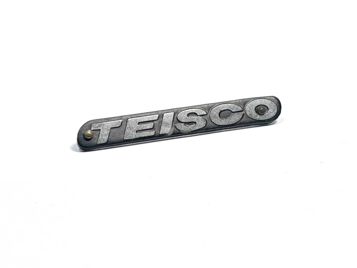 TEISCO テスコ 横型ヘッドエンブレム 再現製作品 ロゴプレート 国産ヴィンテージギター用04