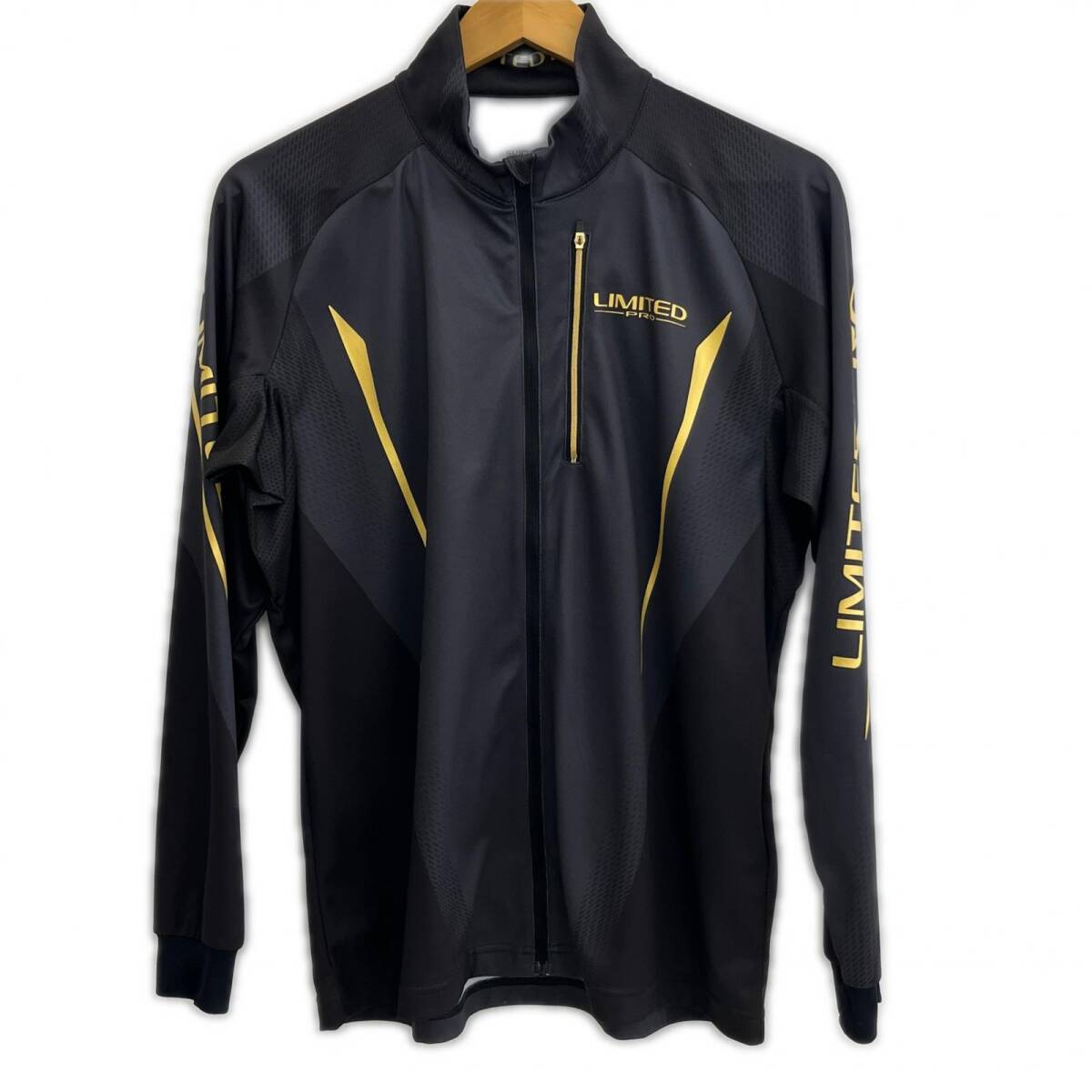 SHIMANO フィッシングウェア LIMITED PRO フルジップシャツ(サイズ:XL) ブラック リミテッドプロ シマノ ◆2007