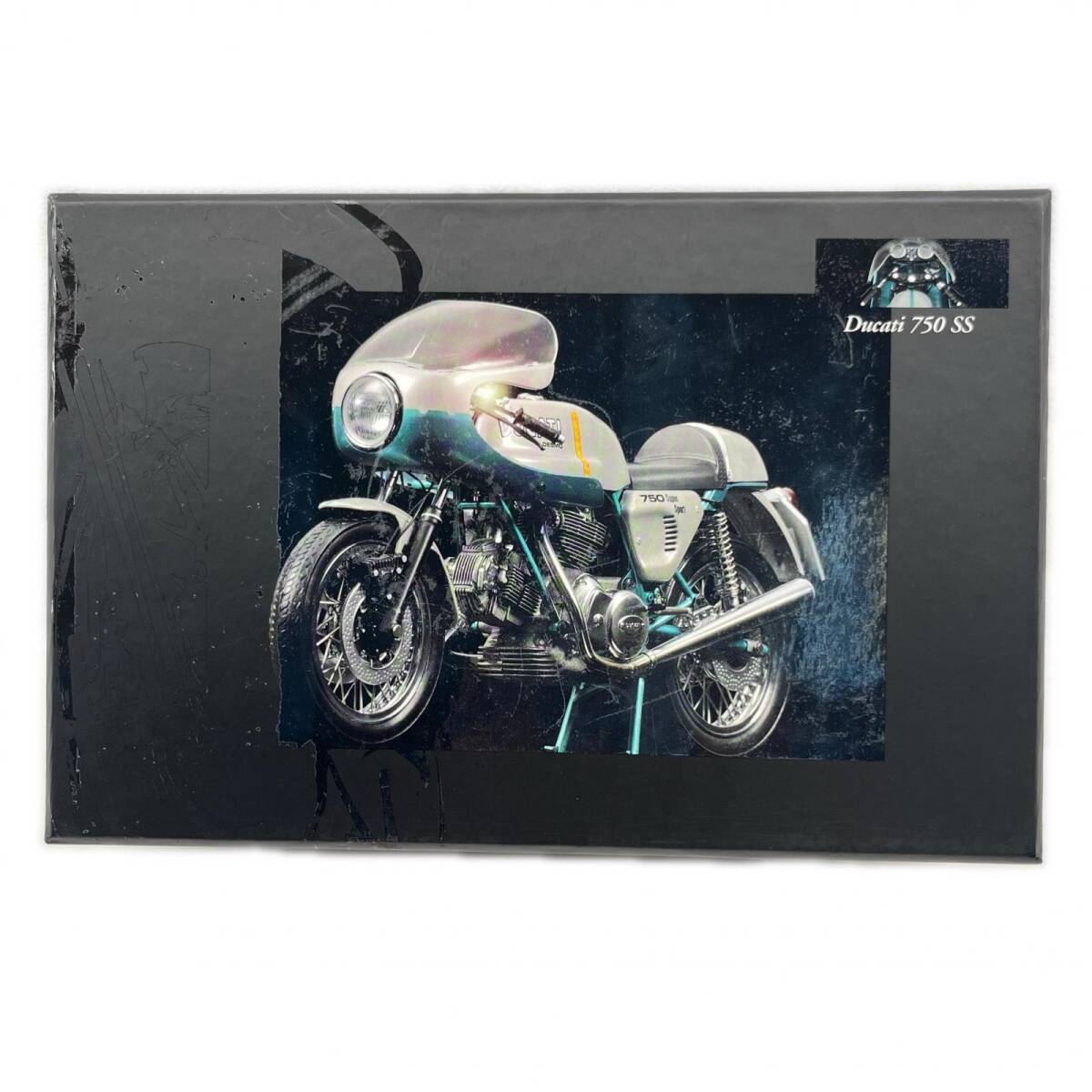 MINICHAMPS ミニチャンプス オートバイ Ducati 750 SS 1977 シルバー 1/12 デュカティ ミニカー ◆2006