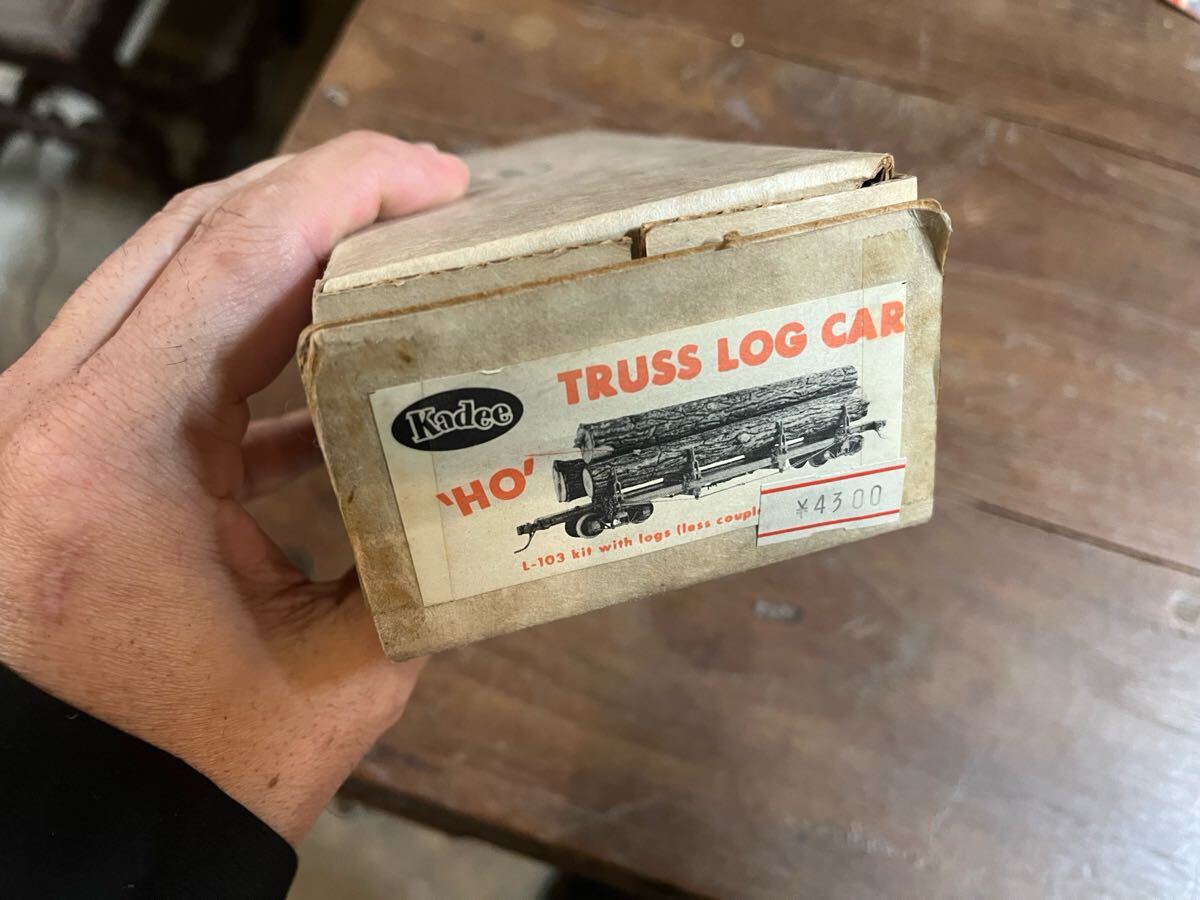 Kadee HOゲージ TRUSS LOG CAR L-103 鉄道模型キット アンティーク 鉄道模型