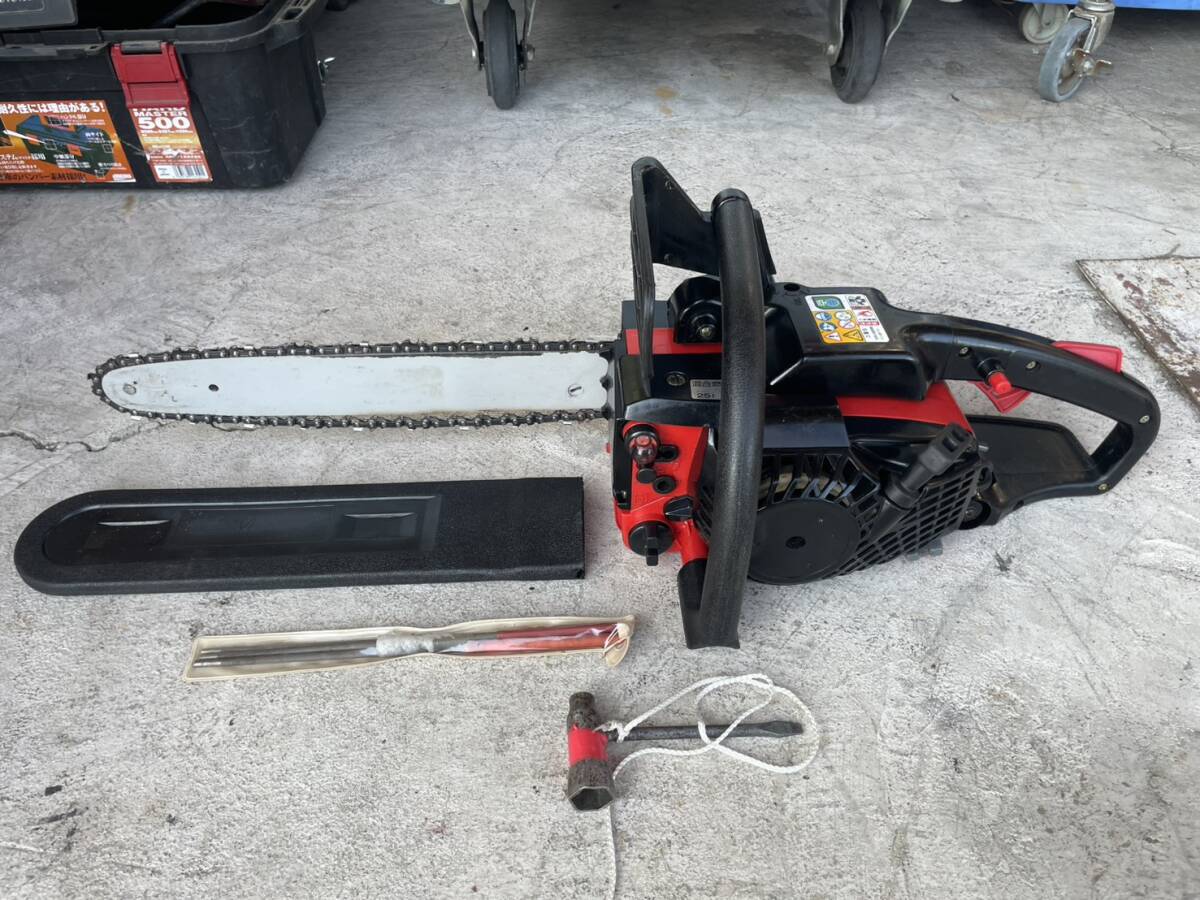 中古 エンジンチェーンソー PMS-335S 33cc 日工タナカ