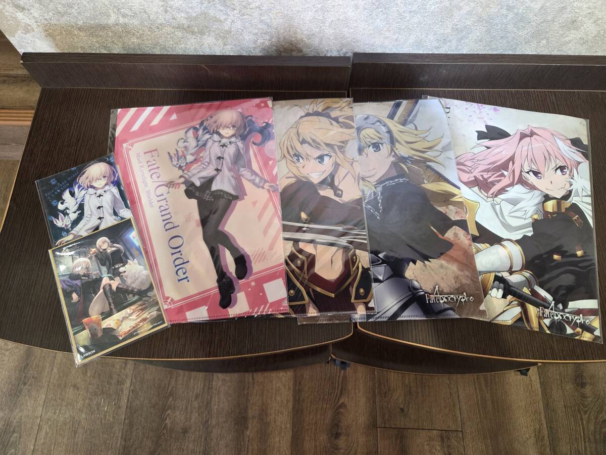 Fate/Grand Order クリアファイル Fate/Apocrypha クリアファイル セット